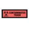 Nevs Label, Biohazard Contaminated Trash 2" x 6" x 500" LW-0084 - alternate 1